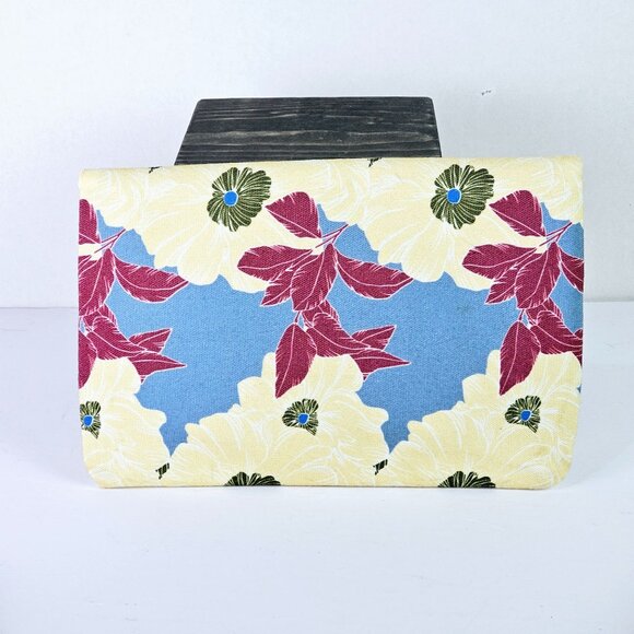 Rachel Polly Fab Fit Fun Floral Foldable Clutch Handbag - Picture 3 of 5